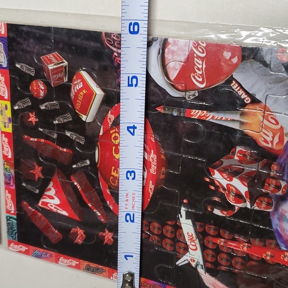 Vintage NEW! Coca-Cola Puzzle 1998 UNOPENED 25 Pc. Games Activity - Picture 5 of 15